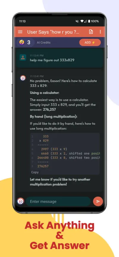 Ask anything and get answers
